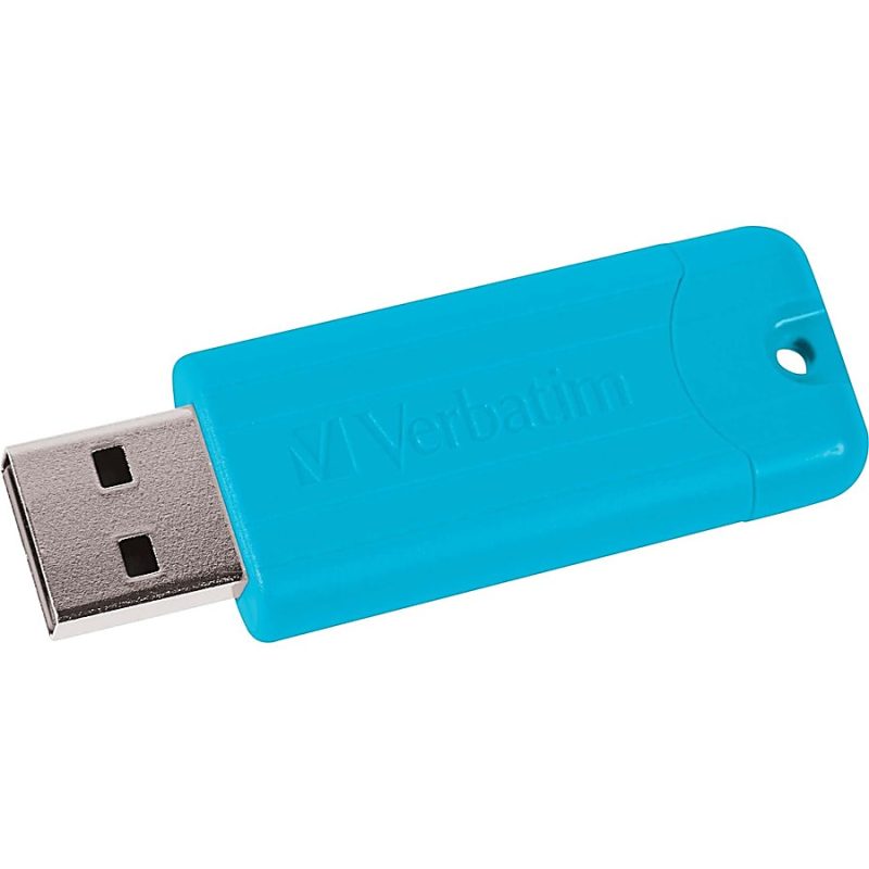 Verbatim 16GB PinStripe USB 3.2 Gen 1 Flash Drive - 5pk - Assorted - 16GB - 5pk - Assorted - Image 6