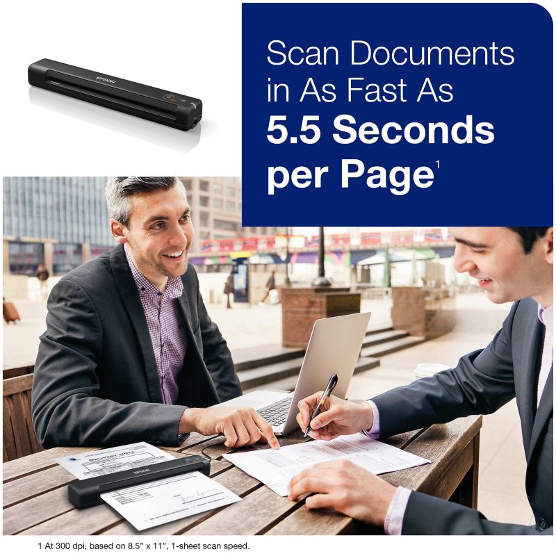Epson® WorkForce® ES-50 Portable Color Document Scanner - Image 3