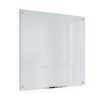 U Brands® Magnetic Glass Dry-Erase Board, 36" X 36", White Frosted Surface, Frameless, Actual Size 35" X 35" (2909U00-01) - Image 2