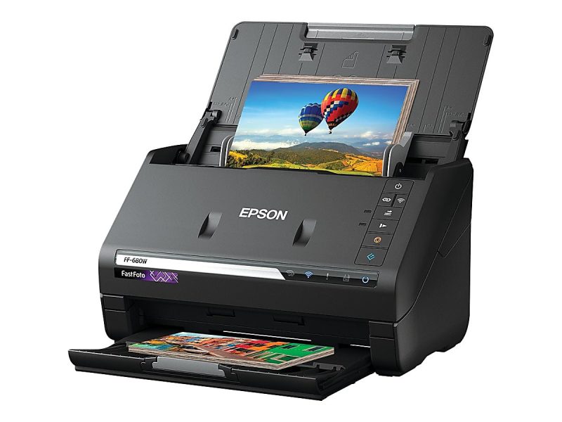 Epson® FastFoto® FF-680W High-Speed Wireless Desktop Photo Scanner - Image 9
