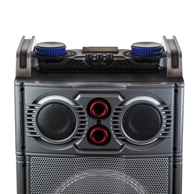 BeFree Sound Triple Portable Bluetooth® Subwoofer Speaker With Party Lights, 99597500M - Image 4