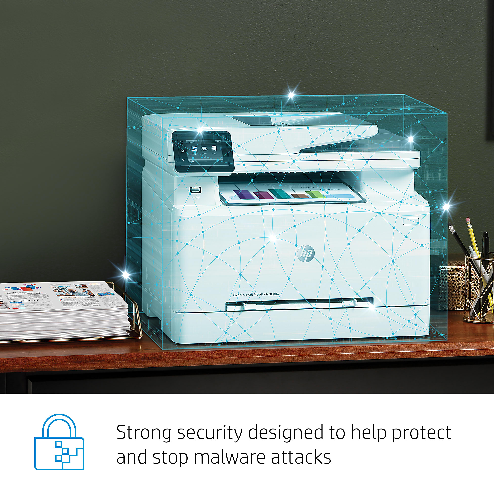 HP LaserJet Pro M283fdw Wireless Laser All-In-One Color Printer - Image 7