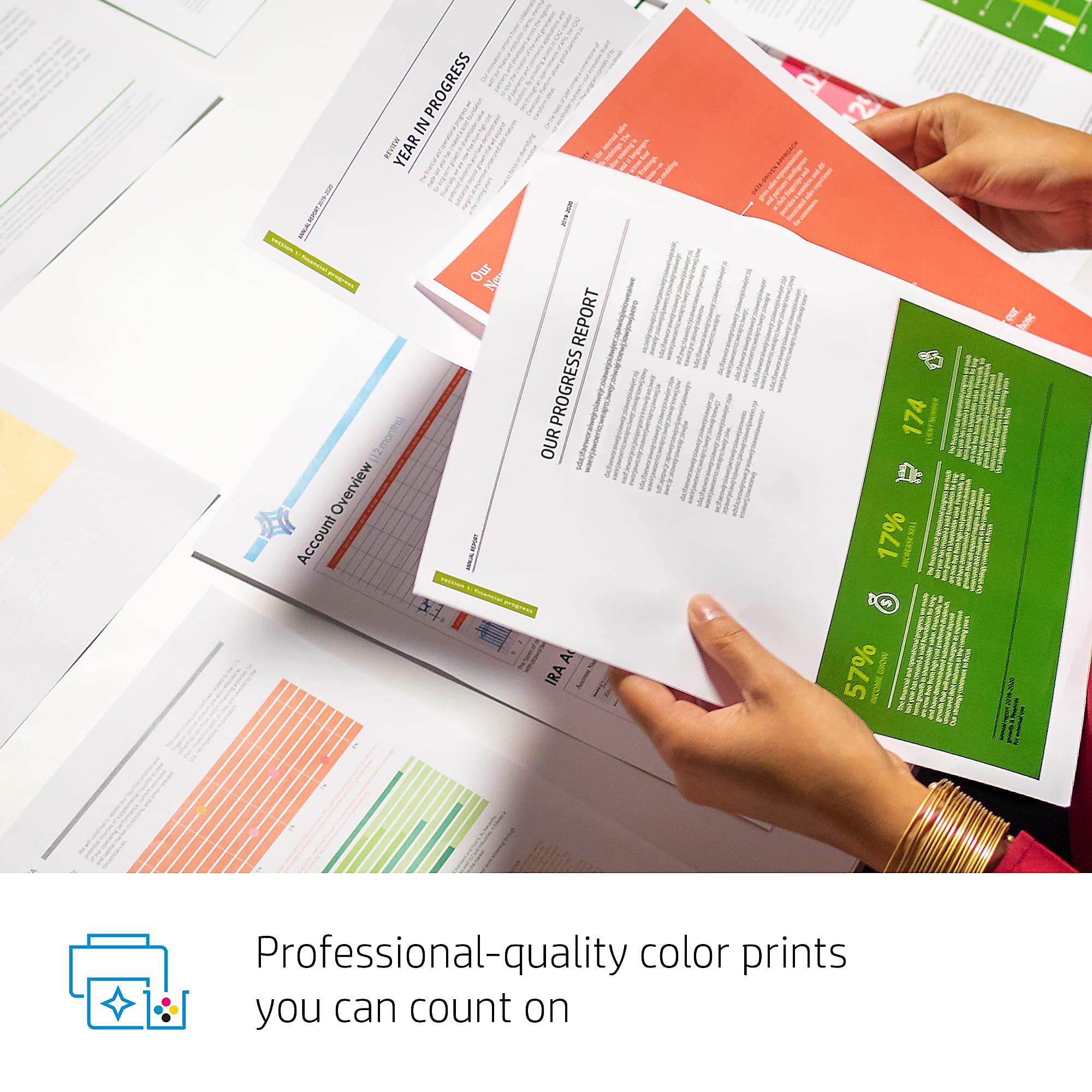 HP LaserJet Pro M283fdw Wireless Laser All-In-One Color Printer - Image 9