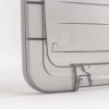 Iris® Stack & Pull™ Storage Boxes, 10 Gallon, Clear/Gray, Set Of 5 Boxes - Image 4