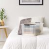 Iris® Stack & Pull™ Storage Boxes, 10 Gallon, Clear/Gray, Set Of 5 Boxes - Image 10