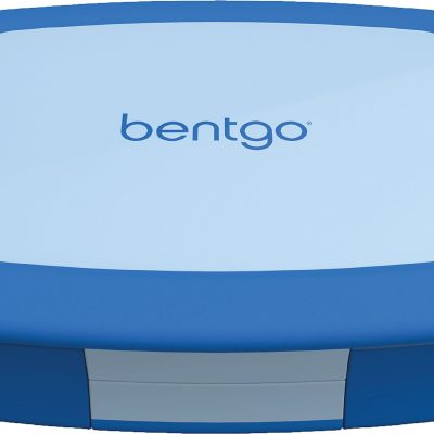 Bentgo Kids Lunch Box, 2"H x 6-1/2"W x 8-1/2"D, Blue