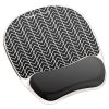 Fellowes® Photo Gel Mouse Pad And Wrist Rest With Microban®, Chevron Pattern - Image 2