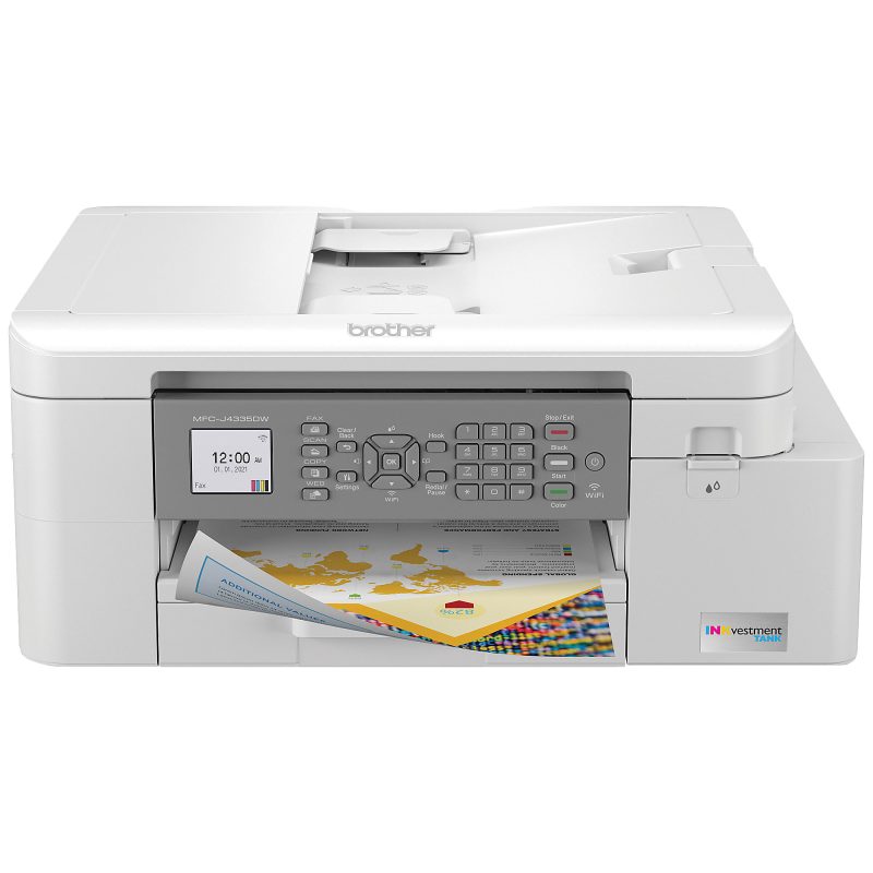 Brother® INKvestment Tank MFC-J4335DW Wireless Inkjet All-In-One Color Printer
