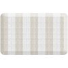 GelPro Designer Comfort Polyurethane Anti-Fatigue Mat For Hard Flooring, 20” x 32”, Taylor Khaki