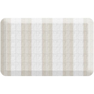 GelPro Designer Comfort Polyurethane Anti-Fatigue Mat For Hard Flooring, 20” x 32”, Taylor Khaki