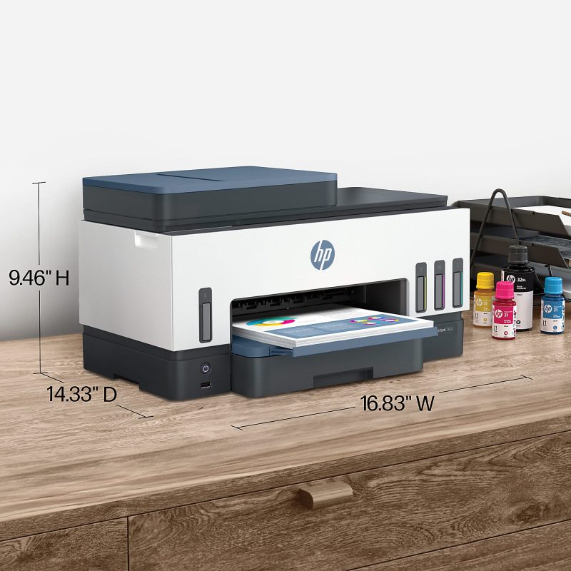 HP Smart Tank 7602 Wireless All-In-One Color Inkjet Printer - Image 10