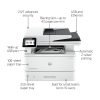 HP LaserJet Pro MFP 4101fdn Laser All-in-One Monochrome Printer - Image 2