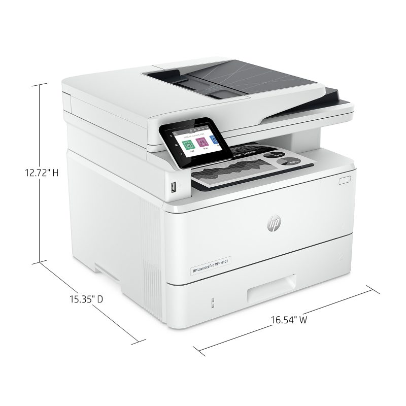 HP LaserJet Pro MFP 4101fdn Laser All-in-One Monochrome Printer - Image 10