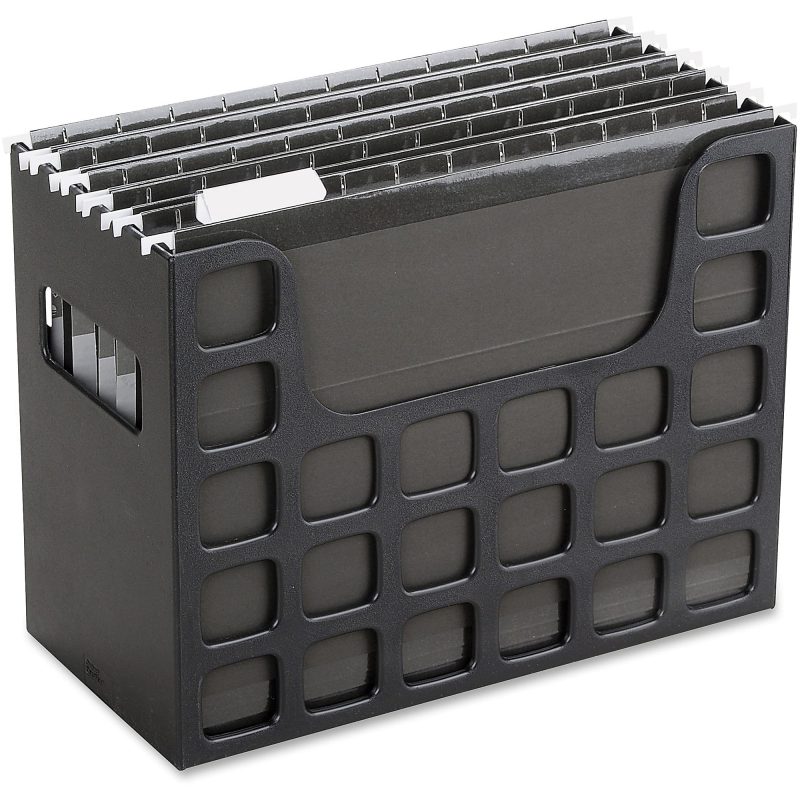 Oxford® Decoflex® File Holder, Letter Size, Black - Image 2