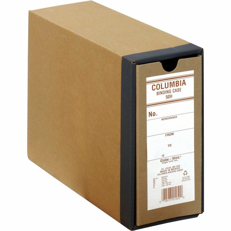 Globe-Weis® 100% Recycled Binding Case, Letter - Image 2