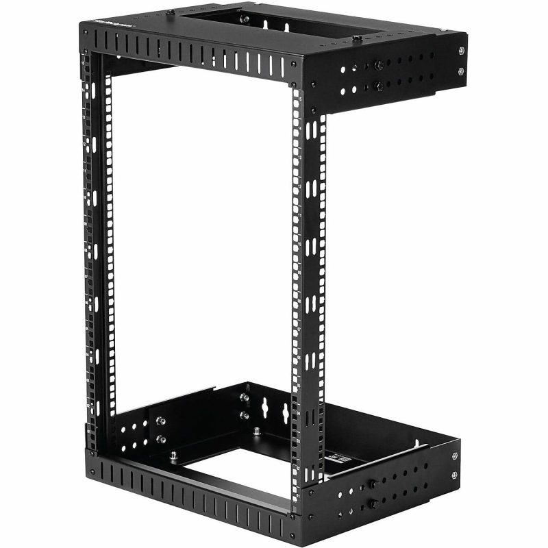 StarTech.com 15U Wallmount Server Rack with Adjustable Rails - Up to 20 Inches Depth - 19" Wide - Mount your server or networking equipment to the wall, using this adjustable 15U open frame rack - Easy installation - Image 5