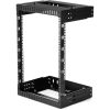 StarTech.com 15U Wallmount Server Rack with Adjustable Rails - Up to 20 Inches Depth - 19" Wide - Mount your server or networking equipment to the wall, using this adjustable 15U open frame rack - Easy installation - Image 6