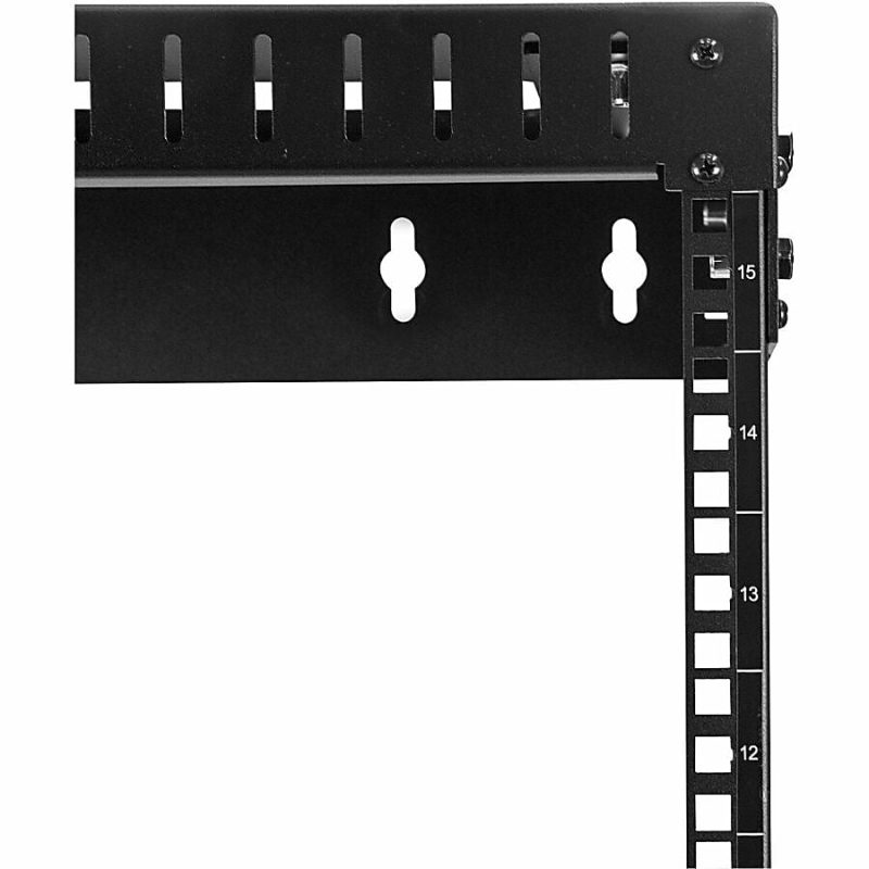 StarTech.com 15U Wallmount Server Rack with Adjustable Rails - Up to 20 Inches Depth - 19" Wide - Mount your server or networking equipment to the wall, using this adjustable 15U open frame rack - Easy installation - Image 10
