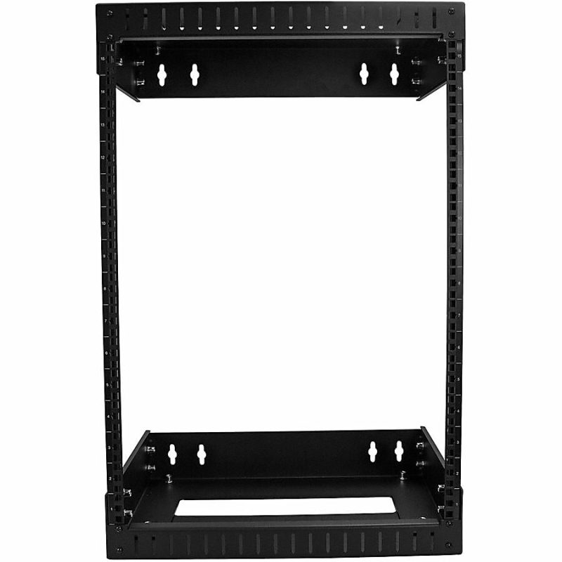 StarTech.com 15U Wallmount Server Rack with Adjustable Rails - Up to 20 Inches Depth - 19" Wide - Mount your server or networking equipment to the wall, using this adjustable 15U open frame rack - Easy installation - Image 11