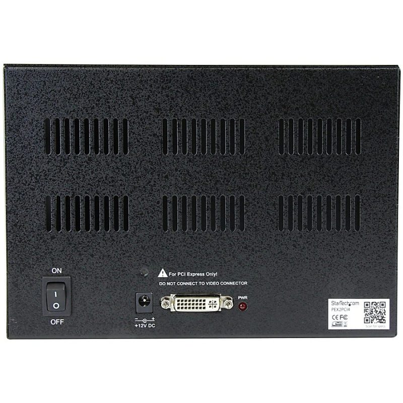 StarTech.com PCI Express to 4 Slot PCI Expansion System - PCI Express to Four Slot PCI Expansion Bay - System bus extender - Add four external PCI expansion card slots to a desktop or laptop computer system - PCI Expansion Chassis - External PCI slot - Image 6