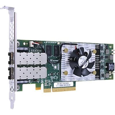 QLogic QLE8362 - Network adapter - PCIe 3.0 x4 / PCIe 2.0 x8 low profile - 10Gb Ethernet x 2 - for MXA UCS C220 M3; UCS C220 M3, C240 M3, C420 M3, Managed C240 M3