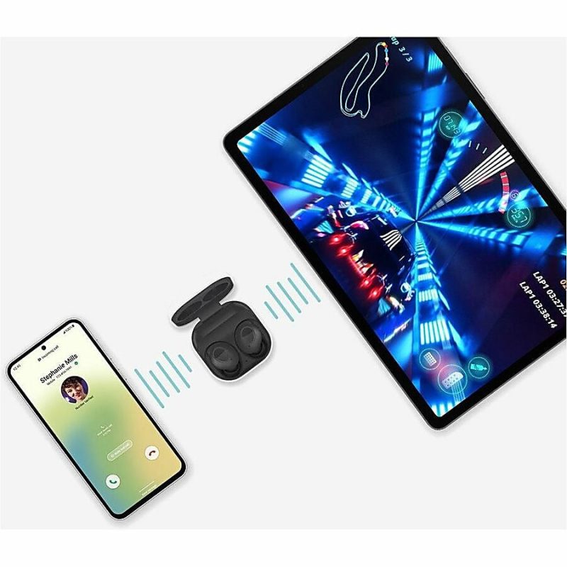 Samsung Galaxy Buds FE SM-R400NZAAXAR Earset - Bixby - Stereo - True Wireless - Bluetooth - Earbud - Binaural - In-ear - Graphite - Image 5