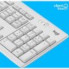 Logitech MK295 Silent Wireless Combo - USB Wireless Wi-Fi/RF - Off White - USB Wireless Wi-Fi Mouse - Off White - AA, AAA - Compatible with Computer for Windows, ChromeOS - Image 3