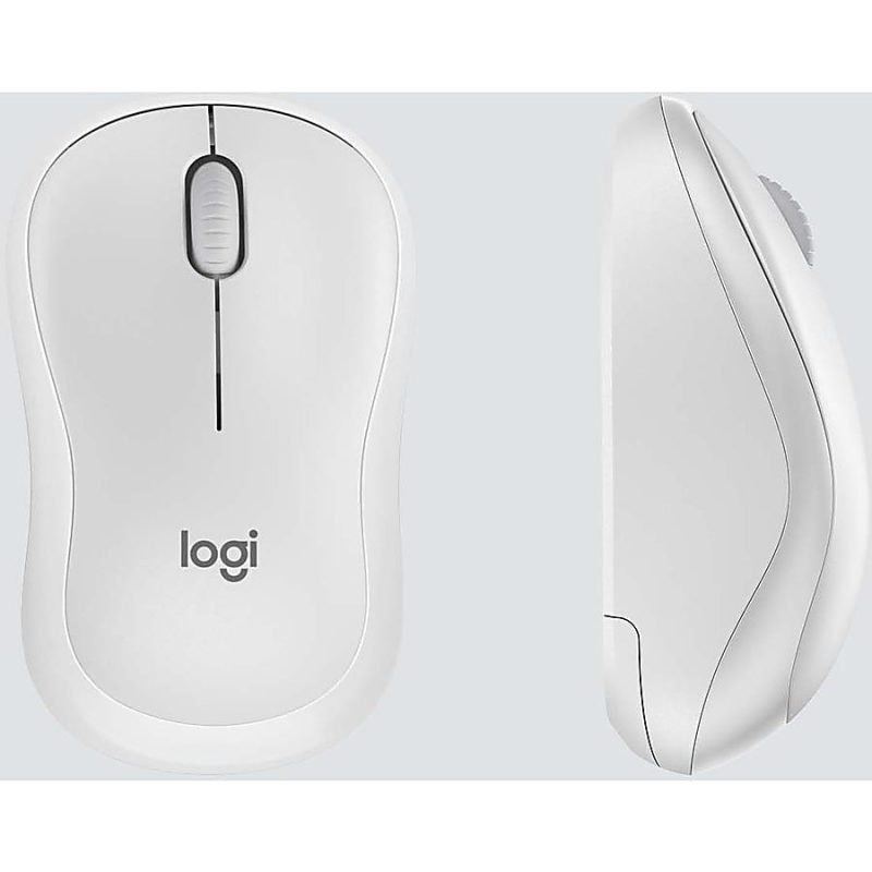 Logitech MK295 Silent Wireless Combo - USB Wireless Wi-Fi/RF - Off White - USB Wireless Wi-Fi Mouse - Off White - AA, AAA - Compatible with Computer for Windows, ChromeOS - Image 7