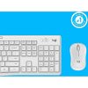 Logitech MK295 Silent Wireless Combo - USB Wireless Wi-Fi/RF - Off White - USB Wireless Wi-Fi Mouse - Off White - AA, AAA - Compatible with Computer for Windows, ChromeOS - Image 8