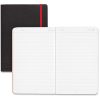 Black n' Red™ Stitched Business Journal, 5 3/4" x 8 1/4", Ruled, 142 Pages (71 Sheets), Black - Image 2