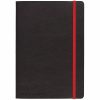 Black n' Red™ Stitched Business Journal, 5 3/4" x 8 1/4", Ruled, 142 Pages (71 Sheets), Black - Image 3