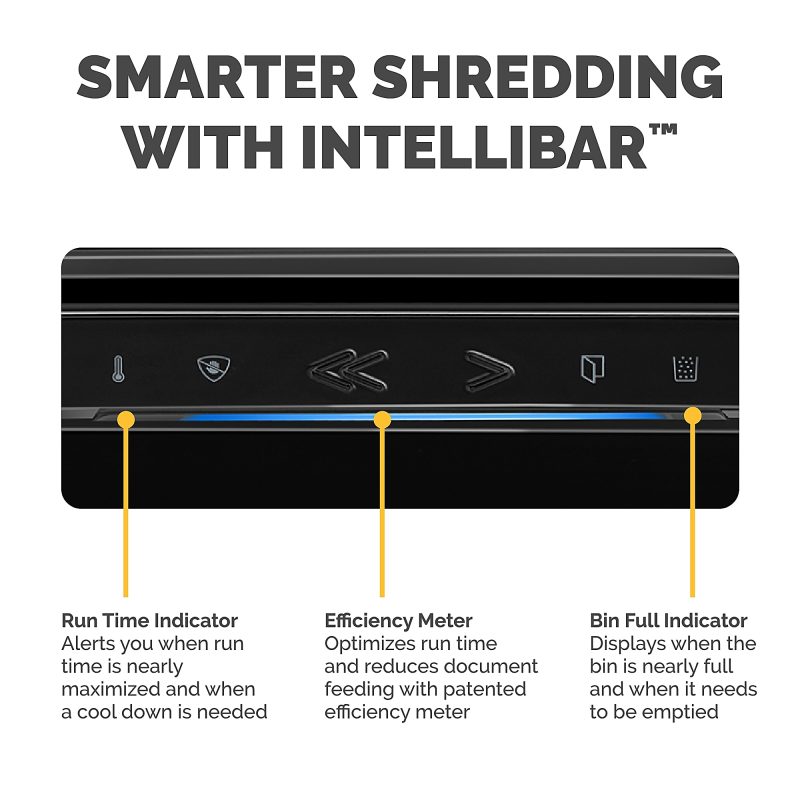 Fellowes® Powershred®  LX210 100% Jam Proof Micro-Cut 16-Sheet Shredder, Black 5015201 - Image 4