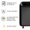 Fellowes® Powershred®  LX210 100% Jam Proof Micro-Cut 16-Sheet Shredder, Black 5015201 - Image 5