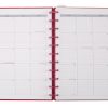 2024-2025 TUL® Discbound Monthly Teacher Planner, Letter Size, Red, July To June, ODUS2336-001 - Image 3