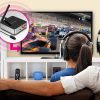 Aluratek Universal Bluetooth Audio Receiver and Transmitter with Bluetooth 5 - Headphone - Lithium Ion (Li-Ion) - Image 2