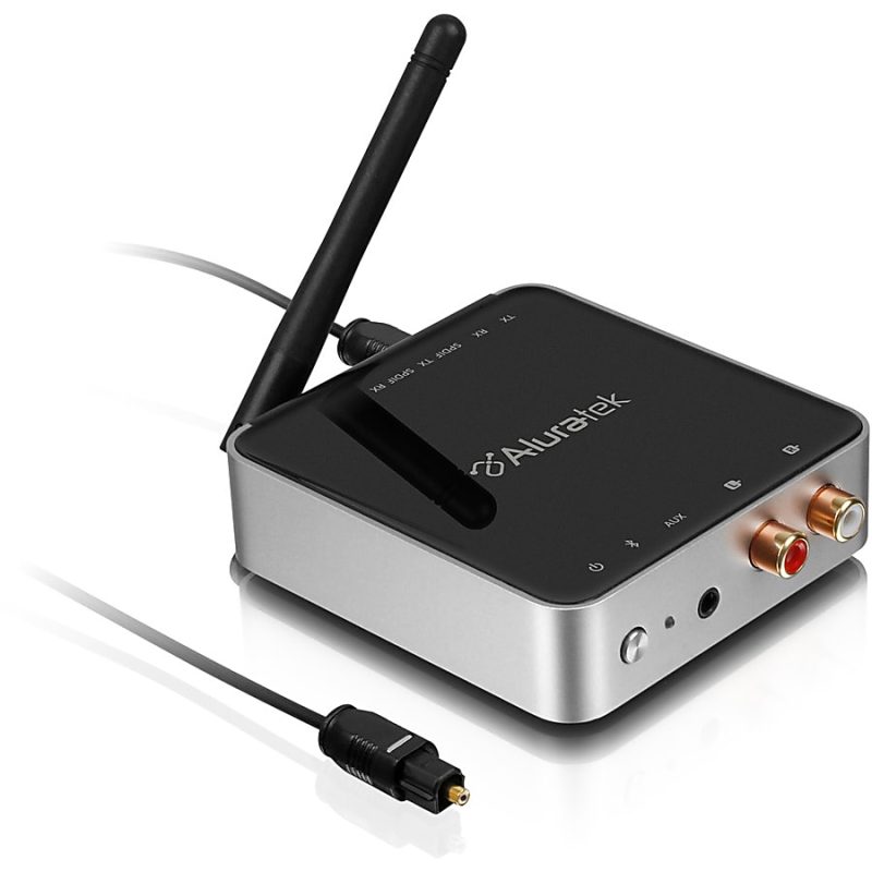Aluratek Universal Bluetooth Audio Receiver and Transmitter with Bluetooth 5 - Headphone - Lithium Ion (Li-Ion) - Image 4