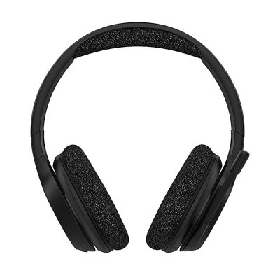 Belkin SoundForm Adapt Wireless Over-Ear Headset, Headphones for Work, Play, Gaming, & Travel with Built-in Boom Microphone - Compatible with iPhone, iPad, Galaxy, and More - Black