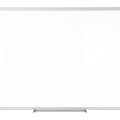 Realspace™ Magnetic Dry-Erase Whiteboard, 48" x 72", Silver Frame