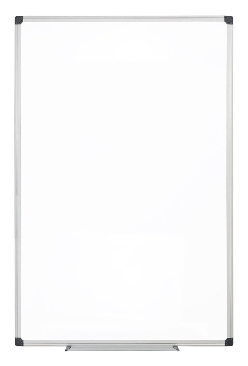 Realspace™ Magnetic Dry-Erase Whiteboard, 48" x 72", Silver Frame - Image 2
