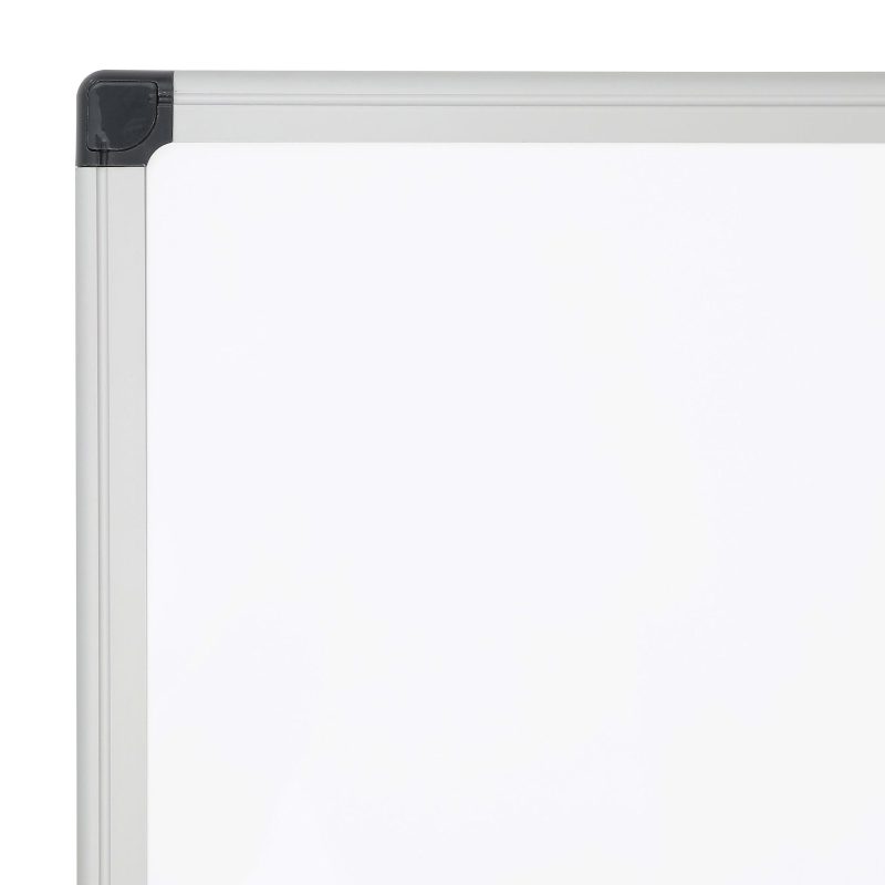 Realspace™ Magnetic Dry-Erase Whiteboard, 48" x 72", Silver Frame - Image 4
