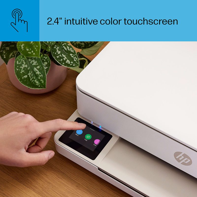 HP Envy 6155e Wireless All-in-One Color Inkjet Printer, Print, scan, copy, Duplex printing best for home, 3 months of free ink (714L5A) - Image 10