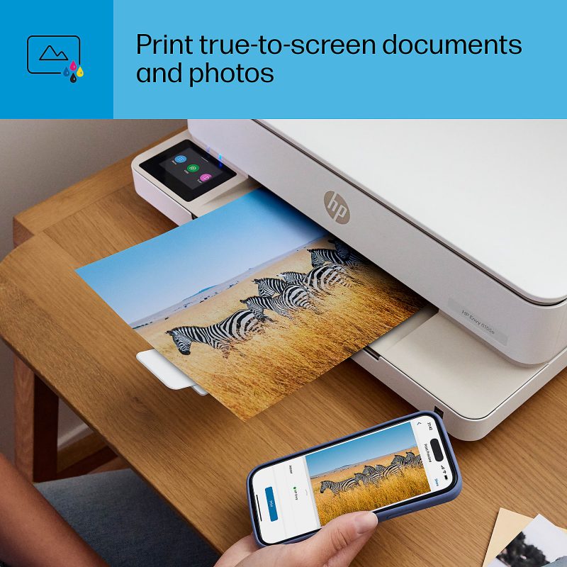 HP Envy 6155e Wireless All-in-One Color Inkjet Printer, Print, scan, copy, Duplex printing best for home, 3 months of free ink (714L5A) - Image 12