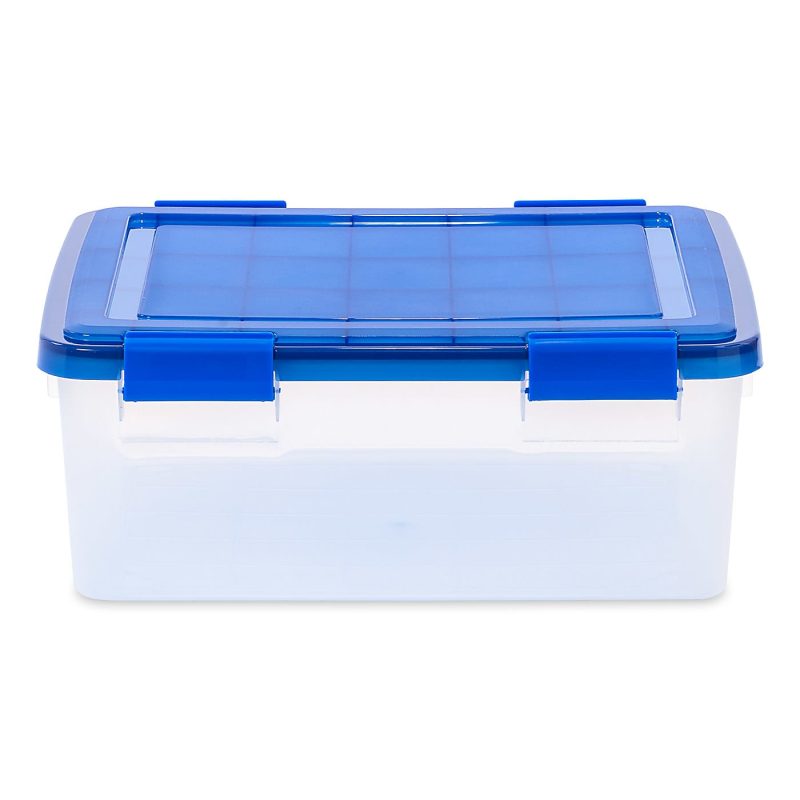 Iris® 30.6 Qt [7.65 GAL] Element Resistant Ultimate Clear Storage Box