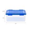 Iris® 30.6 Qt [7.65 GAL] Element Resistant Ultimate Clear Storage Box - Image 7