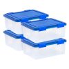 Iris® 30.6 Qt [7.65 GAL] Element Resistant Ultimate Clear Storage Box - Image 10
