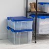 Iris® 30.6 Qt [7.65 GAL] Element Resistant Ultimate Clear Storage Box - Image 12
