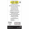 Pilot G2 Retractable Gel Pens, Bold Point, 1.0 mm, Clear Barrels, Black Ink, Pack Of 12 Pens - Image 7