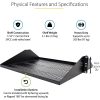 StarTech.com 2U Vented Server Rack Cabinet Shelf - Fixed 14" Deep Cantilever Rackmount Tray for 19" Data/AV/Network Enclosure w/Cage Nuts - Image 3