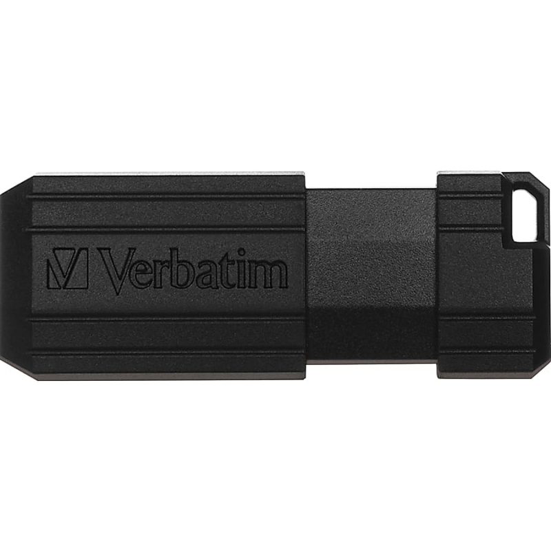 Verbatim® PinStripe USB Flash Drive, 32GB, Black, Pack Of 10 - Image 3