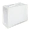 Realspace® Acrylic File Box With Hanging Folders, Letter Size, 12-1/2" x 5-1/4" x 10-1/4", Clear